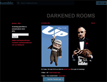 Tablet Screenshot of darkenedrooms.com